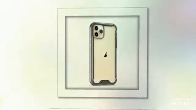 Case For iPhone11 11Pro MAX Dual Color Clear Hard Back Cover Transparent