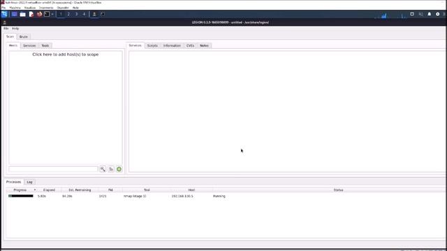 Ethical Hacking ep 15 Enumerazione servizi porte e vulnerabilità con legion