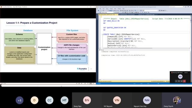 Acumatica Tech Training Day 2 - Customized Form (01)