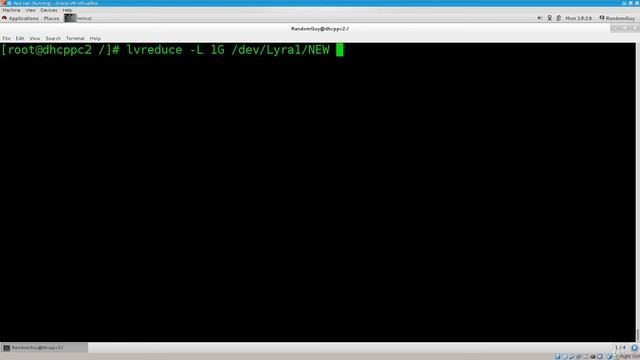 Linux Logical volume management part5