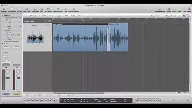 Basic DAW Editing in Logic Pro 9 - Introduction to Music Production - Week 2 Assignment - Coursera