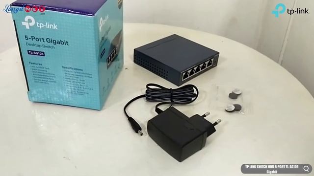 TP LINK SWITCH HUB 5 PORT TL SG105 Gigabit - (93213)