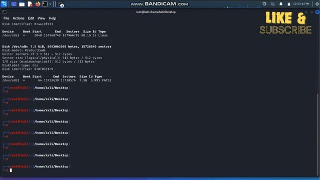 Disk Imaging using dcfldd in kali Linux for digital forensics