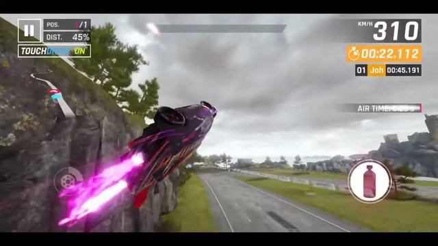 [Touchdrive]Asphalt9 | LAMBORGHINI SC18 | Grand Prix | Round 1 | Official Run | 00:44.758