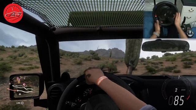 1000+ hp Jeep TrailCat - Forza Horizon 5 Thrustmaster T300RS Gameplay