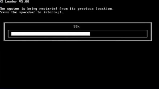 Windows 2000 beta 3 build 2020 resuming