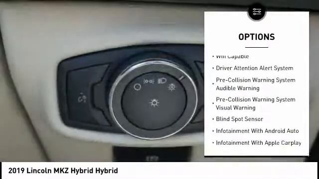 2019 Lincoln MKZ Hybrid Houston TX 9Z088