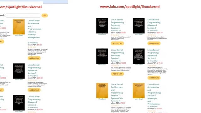 Linux Kernel Architecture, Programming and Advanced Programming