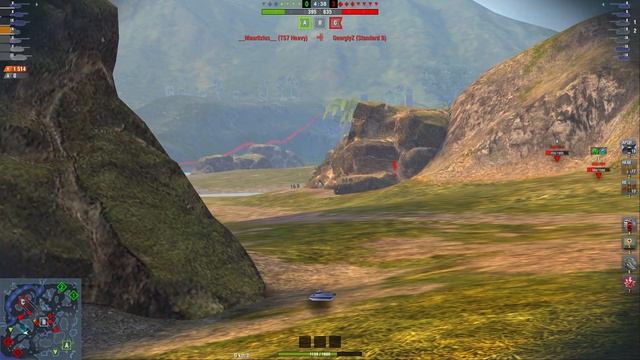 WOTB T92e1   2 Mad Games ( 2 kills )  4 500 DMG +
