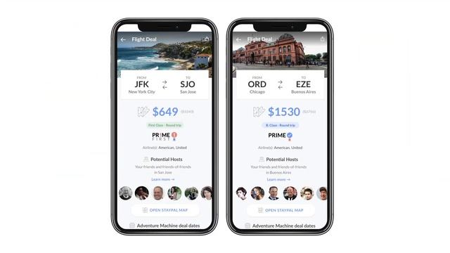 Adventure Machine - Flight Deal Notification App for iOS