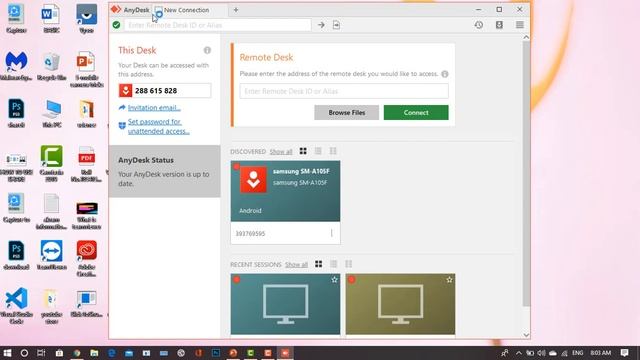 How to use any desk in Mobile|How to use any desk app in Laptop