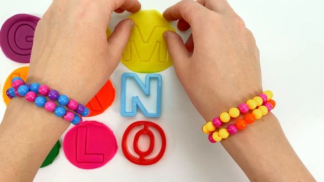 Пластилин Play Doh - Английские Буквы!