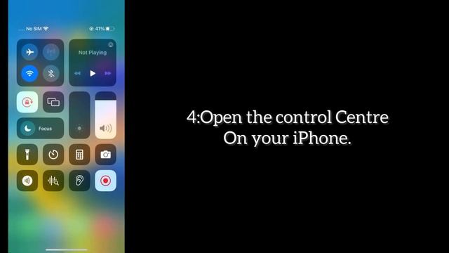How to Screen Recording on iPhone after update iOS 17.