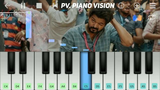 Master Teaser BGM Piano Cover | Perfect piano | Thalapathy Vijay | Anirudh | Lokesh Kanagaraj