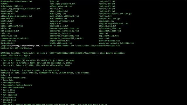 53  DEMO   Hashcat