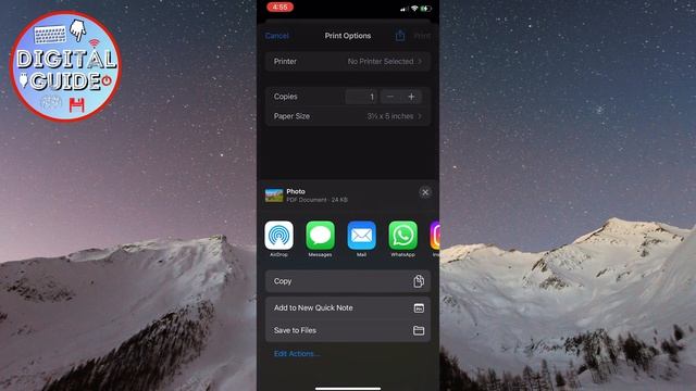 How To Save JPG As PDF On iPhone