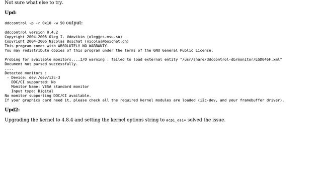 Unix & Linux: Can't get my brightness Fn keys working on ASUS N551VW (2 Solutions!!)