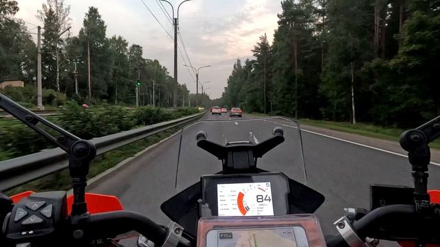 #70-5 Вечерний прохват на закат | KTM 390 Adventure SW