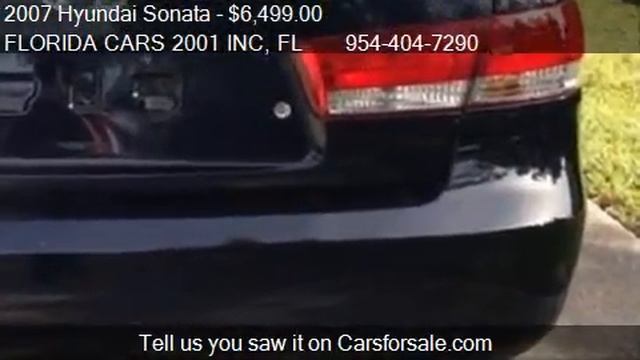 2007 Hyundai Sonata  - For Sale In WEST PARK , FL 33023