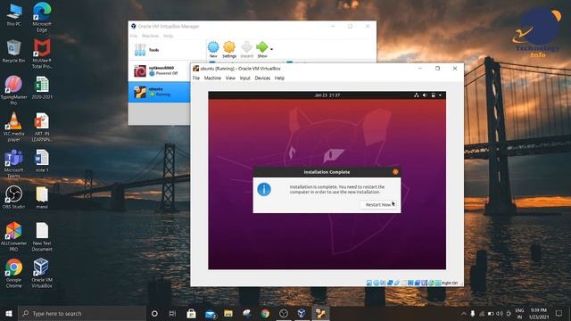 How to install Ubantu in Virtualbox