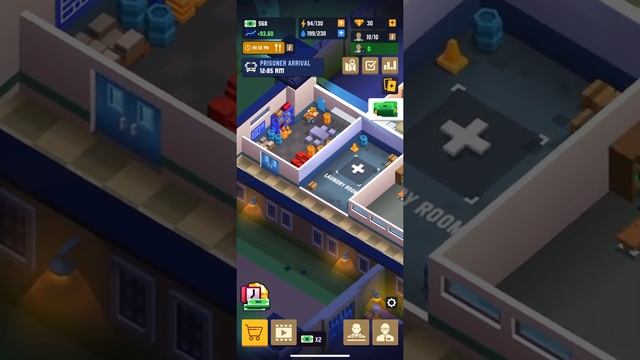 PRISON EMPIRE TYCOON - iOS - (Global) - First Gameplay - iPhone 11 Pro Max