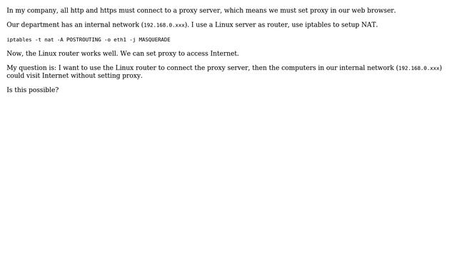 How to use iptables to connect proxy server? (2 Solutions!!)