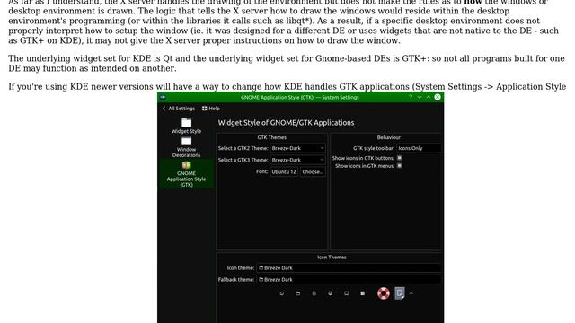 Are apps on one linux desktop environment compatiable with another desktop environment