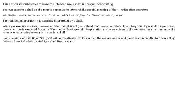 Unix & Linux: How do you copy the public key to a ssh-server? (6 Solutions!!)