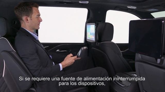 Rear Seat Entertainment Connecting and Sharing - Cadillac Escalade