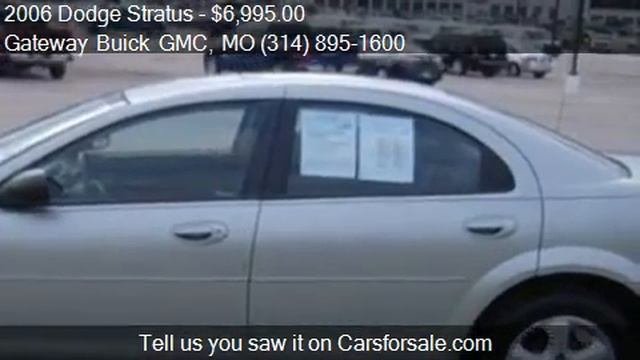 2006 Dodge Stratus SXT For Sale In Saint Louis, MO 63042 At