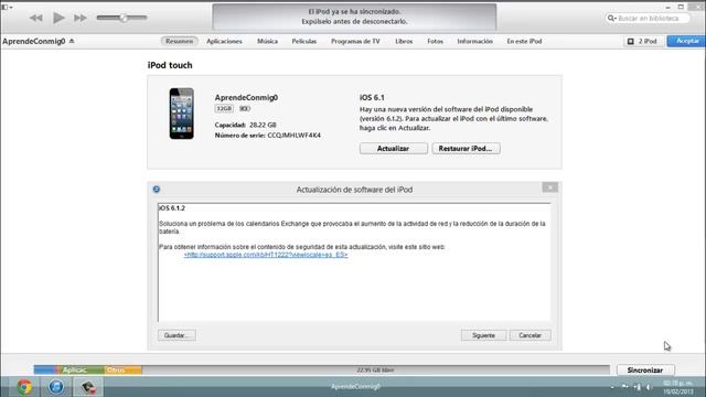 Apple Lanza iOS 6.1.2 (Aun No Hay Noticias Del Jailbreak Para Esa Version)