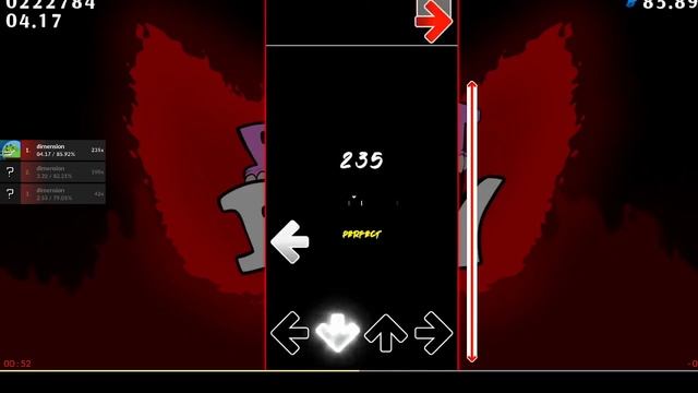 improbable outset while using 90g switches and using X11 (quaver)