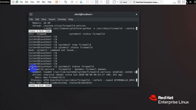 How to Firewalld Enable OR Disable on RHEL/CentOS
