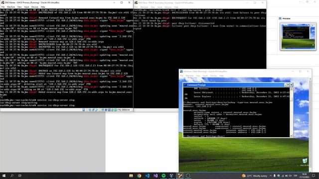 Démonstration - DDNS avec DHCP en failover et redondance DNS