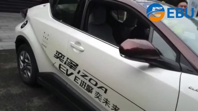FAW Toyota IZOA new energy vehicle test drive