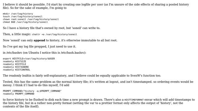 DevOps & SysAdmins: Linux comprehensive command line history (3 Solutions!!)
