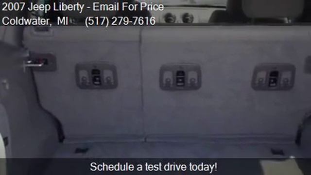 2007 Jeep Liberty Sport 4dr SUV 4WD for sale in Coldwater, M