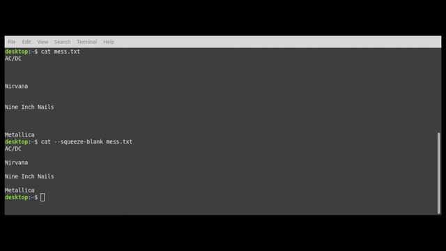Linux cat