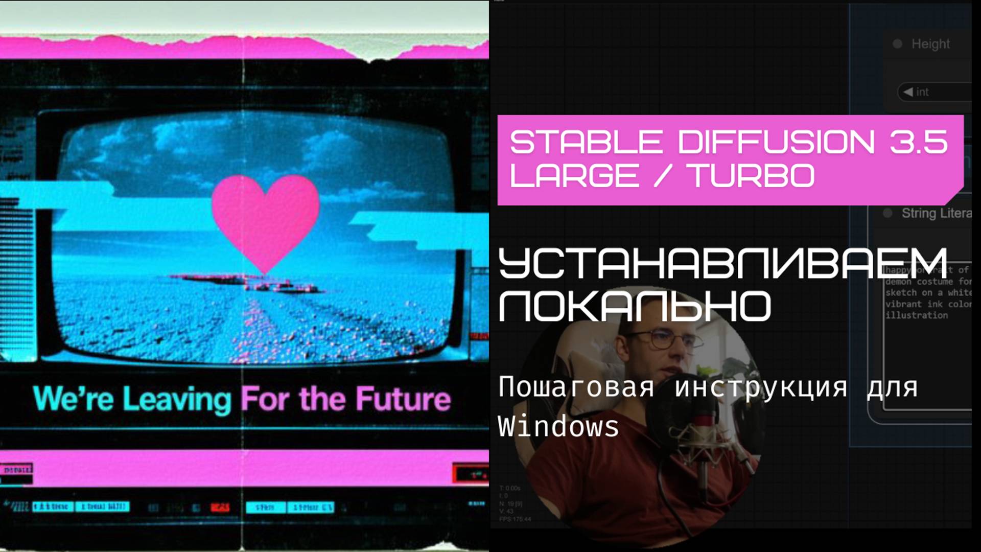 Как установить Stable Diffusion 3.5 Large и Turbo на компьютер? Пошаговая инструкция для Windows.