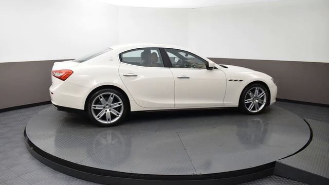 2016 WHITE MASERATI GHIBLI  #10481