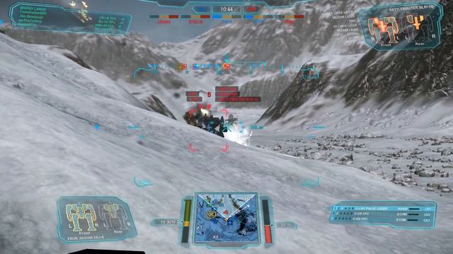 MWO Охотник EBON JAGUAR-B и Division-ClawsPredators бой #6