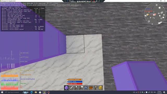 Minetest Ex 5.4.1 OpenGL 4.6.0 | Char. 22 | Stage and Stages Self-made limit (2014) # 787