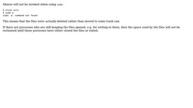Unix & Linux: Where is the trash can for root partition? (4 Solutions!!)