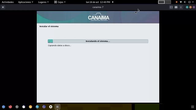 Instalación de OS Canaima 7.2 con ventoy.