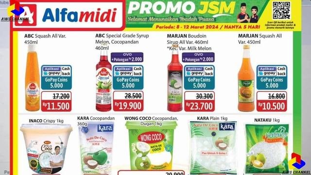 Promosi JSM Alfamidi 8 - 12 Maret 2024 || Promo Alfamidi