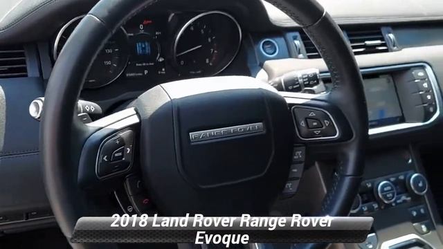 Certified 2018 Land Rover Range Rover Evoque SE, Willow Grove, PA R22039B