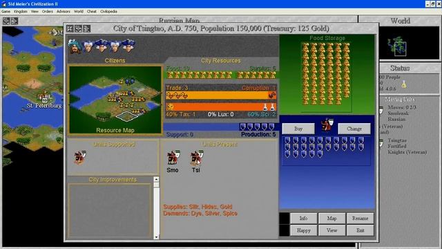 Цива 2. 1996 год. История серии Sid Meiers Civilization (Лёша играет)