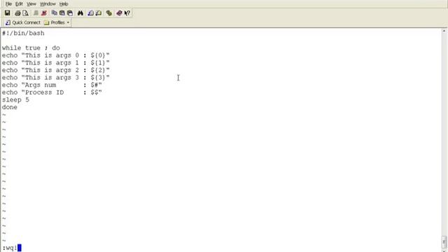 Argument [Linux shell script programming]