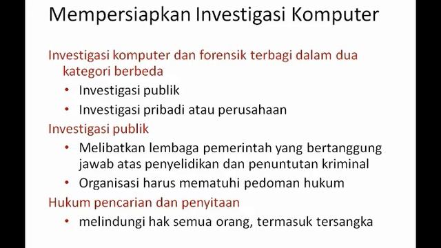 IT FORENSIC LECTURE INTRODUCTION