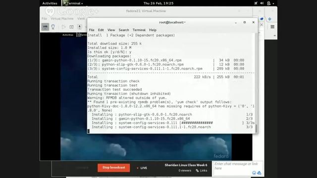 Sheridan Linux Class Week 6